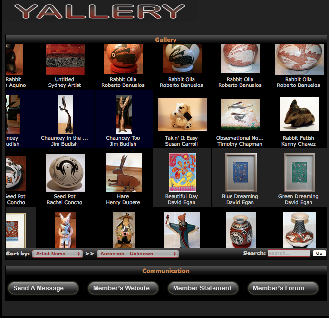 yallery screen capture